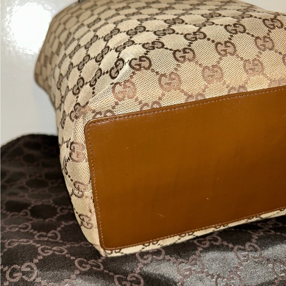 Gucci Vintage Authentic GG Monogram Vertical Tote Bag. Excellent Condition - Picture 8 of 16